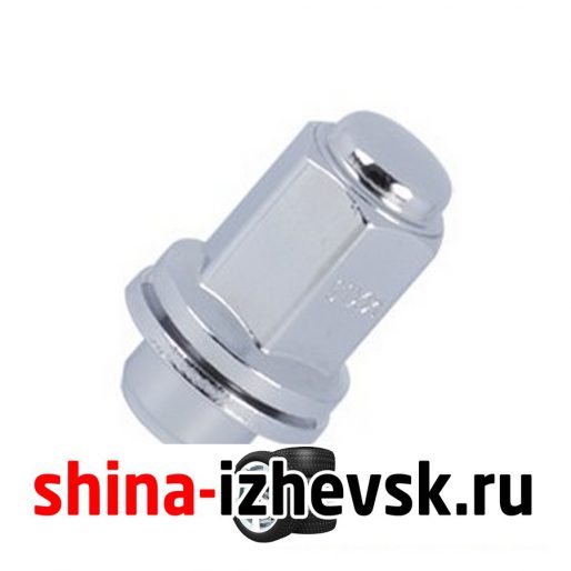 Гайка 12х1,5  47 пресс/шайба 21мм хром 98-0002 в Ижевске
